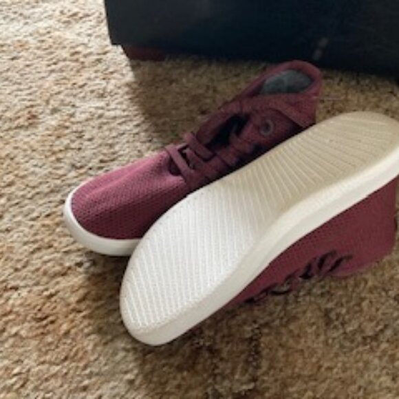 Allbirds Brown Kauri Zin Tree Topper Hi-Top Sneaker Women’s Size 5 Wool Lining - Picture 3 of 4